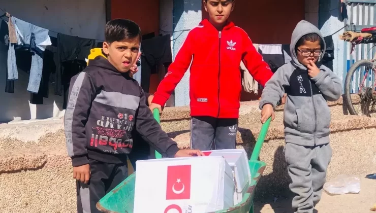 Türk Kızılay, Gazze’ye 57 Tır Yardım Gönderdi