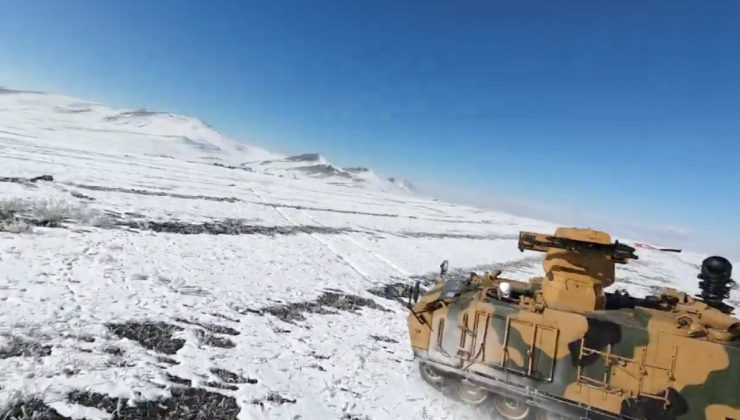 Türk Silahlı Kuvvetleri’nin Kars’taki ‘Kış-2025 Tatbikatı’ tamamlandı