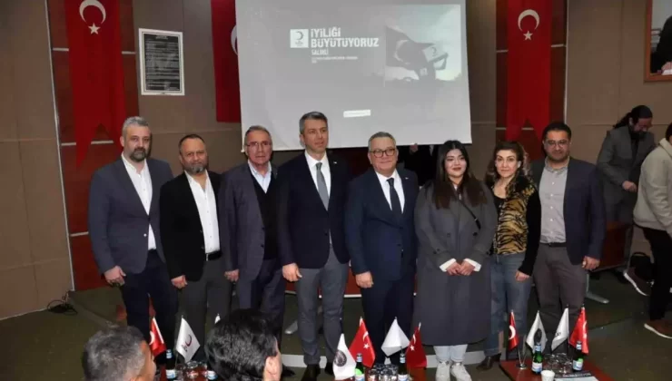 Türkiye Kızılay Derneği Salihli Şubesi’nde Ahmet Cüneyt Musal Yeniden Başkan Seçildi