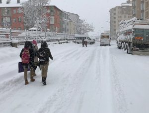 Türkiye’deki birtakım vilayetlerde eğitime kar molası