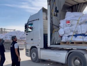 Türkiye’den Gazze’ye yardım eli: 14. Uygunluk Gemisi Gazze’ye ulaştı