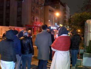 Tuzla’da kolonlarından ses gelen 4 katlı bina boşaltıldı