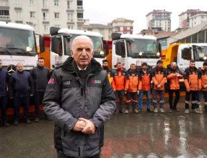 Ümraniye Belediyesi Kış Hazırlıklarını Tamamladı