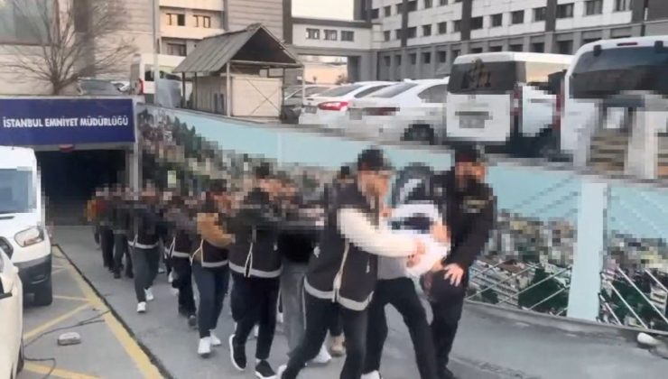 Ümraniye’de üç bireye azap: Kabahat örgütünün 11 üyesi tutuklandı