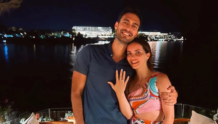 Ünlü oyuncu Almila Ada nişanlandı