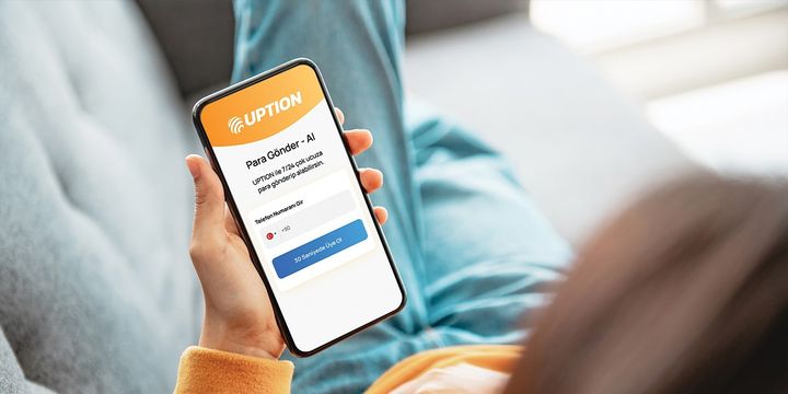 UPTION mobilden yurt dışına para transferi masrafını 1 dolara çekti