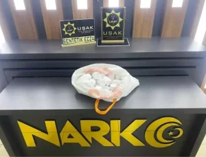 Uşak’ta Sentetik Ecza Operasyonu: 1 Tutuklu