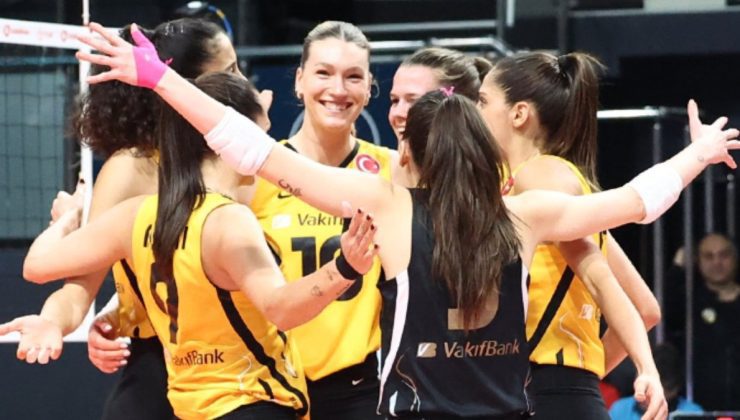 VakıfBank, Bahçelievler Belediyespor’a set vermedi