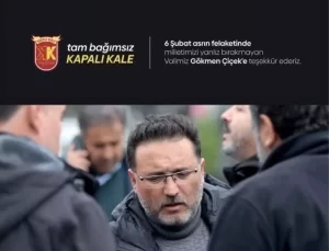 Vali Çiçek ’38 Ayar Adam’ İlan edildi