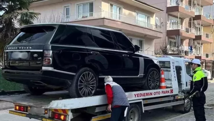 Yalova’da Çakarlı Cip’e Yüksek Cezalar