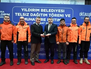 Yıldırım Belediyesi’nden Afet Hazırlığı: Telsiz Dağıtımı ve Muhabere Eğitimi