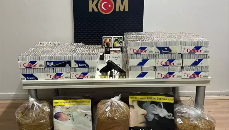 Yozgat’ta Kaçak Sigara Kağıdı Operasyonu