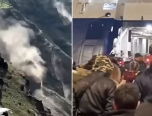 Yunanistan’da kaos tırmanıyor! Halk Santorini’yi terk etmeye başladı