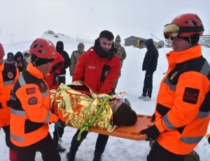 Zigana Dağı’nda Çığ Eğitimi