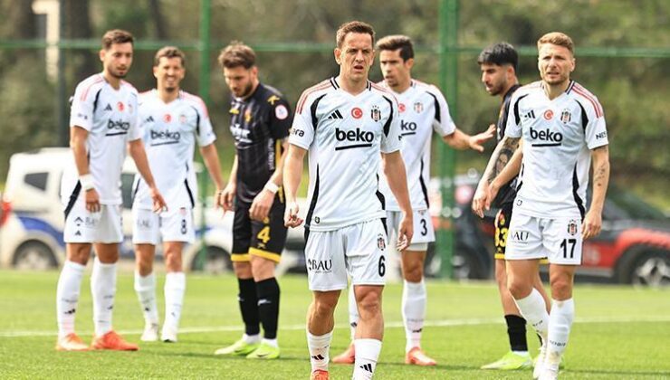 Beşiktaş’tan derbi öncesi tatsız prova!
