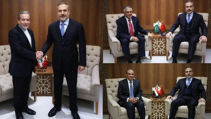 Dışişleri Bakanı Hakan Fidan’dan kritik temaslar