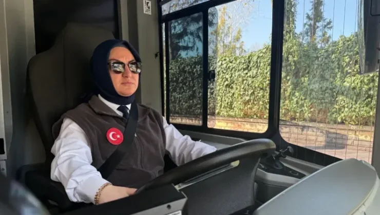 Ön yargıları kırıp belediye şoförü oldu: 2 çocuk annesi 8 yıldır direksiyon başında