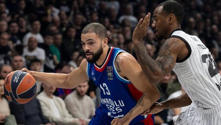 Partizan 65-97 Anadolu Efes maçı (Euroleague maçı özeti)