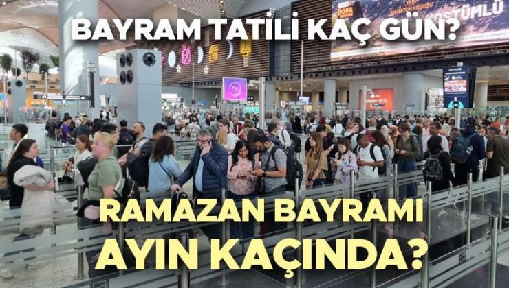 RAMAZAN BAYRAMI TARİHİ VE GÜNLERİ 2025 | Bayram ne zaman? Arefe günü ve bayram ayın kaçında, hangi gün, bayram tatili kaç gün olacak? Diyanet 2025 takvimi ile belli oldu!
