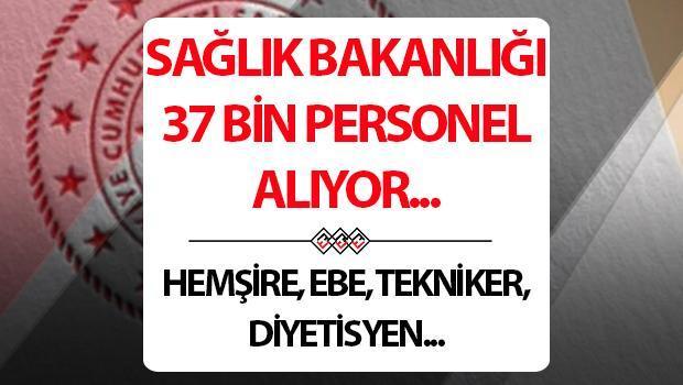 SAĞLIK BAKANLIĞI PERSONEL ALIMI 2025: 37 bin personel alımı kadro dağılımı nasıl olacak? Hemşire, Acil Tıp Teknisyeni, Ebe..