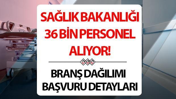 SAĞLIK BAKANLIĞI PERSONEL ALIMI BAŞVURU: Toplam 36 bin sağlık personeli istihdam edilecek.. Başvuru şartları ve detayları belli oldu mu?