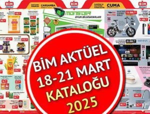 YARIN SATIŞTA! BİM AKTÜEL 18-19-21 MART KATALOĞU 2025 (İNDİRİMLİ ÜRÜNLER) || Bim’de bu hafta neler var? BİM aktüel ürünler kataloğu Kalın Teker Elektrikli Bisiklet, Para Sayma Makinesi getiriyor…