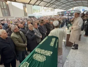 Yeni Anne Olan Doktor ile Mühendis Eşi, Son Yolculuğuna Uğurlandı