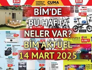 YEPYENİ BİM AKTÜEL ÜRÜNLER KATALOĞU 14 MART 2025📌🛒 || Bim’de bu hafta neler var? BİM aktüel Verandalı Eve Teslim Tiny House getiriyor…